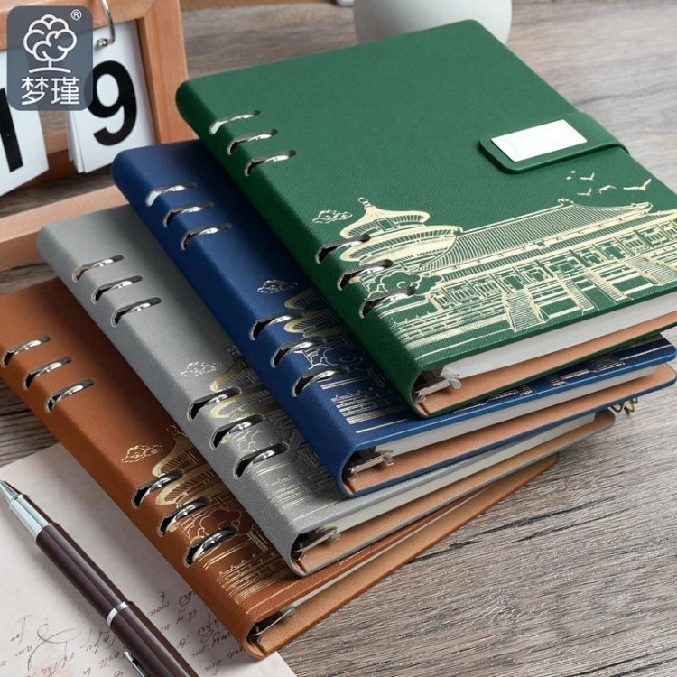 Loose-Leaf notebook for work product view 1