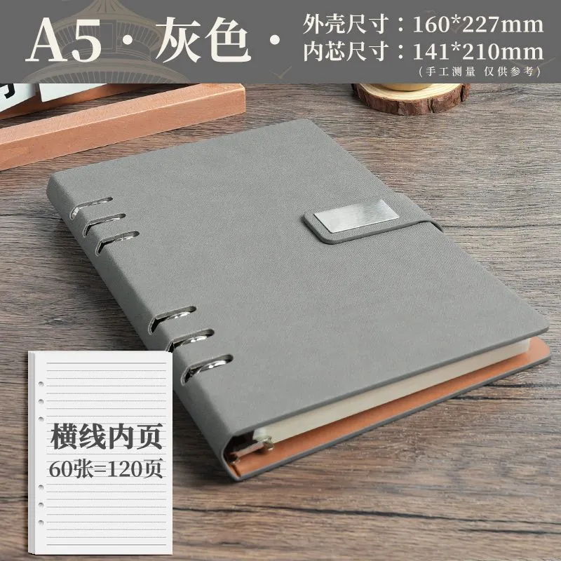 Ξαναγεμιζόμενο σημειωματάριο Loose Leaf Planner